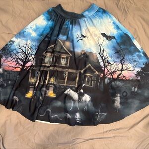 Blackmilk Limited Hide and Freak Haunted House Midi Skirt
